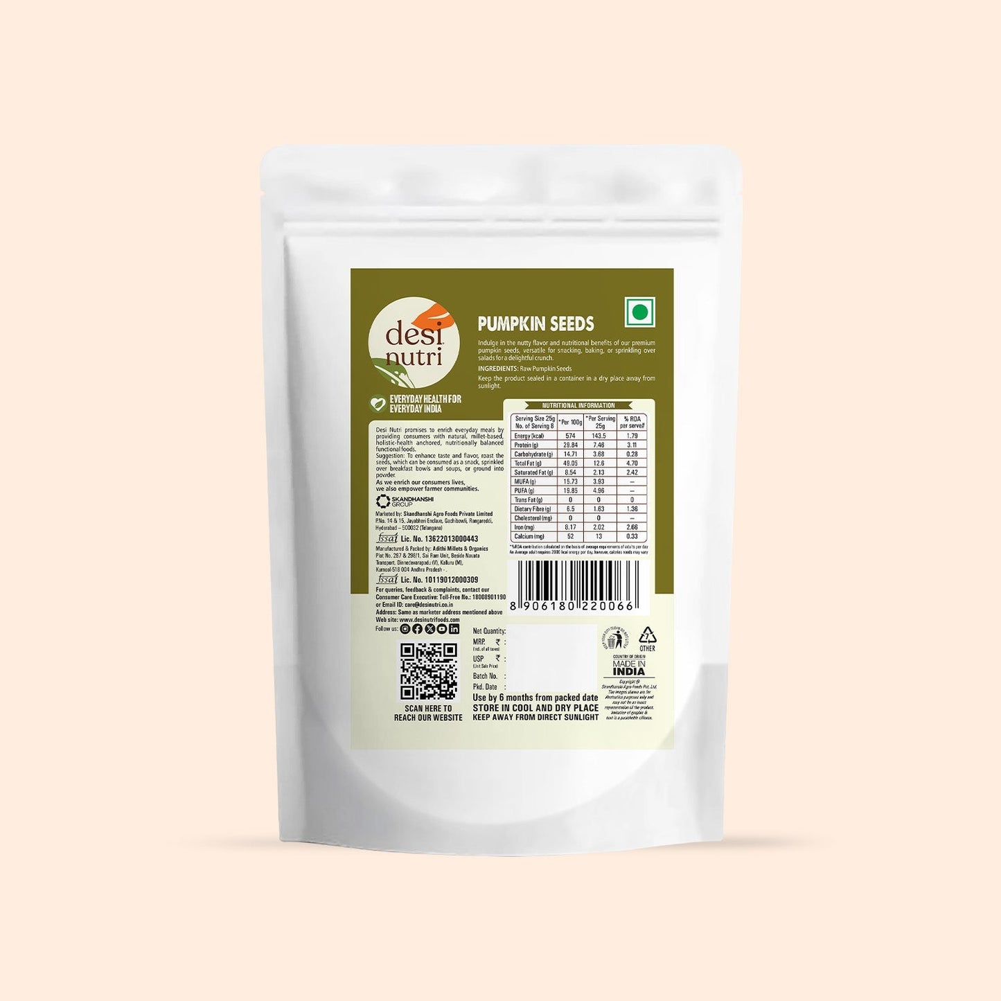 Pumpkin Seeds - 200 Gms
