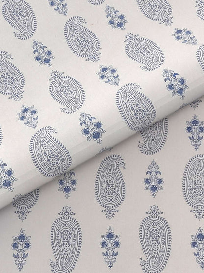 100% Pure Cotton Traditional Printed Bedsheet for Double Bed King Size Bedsheet with 2 Pillow Covers