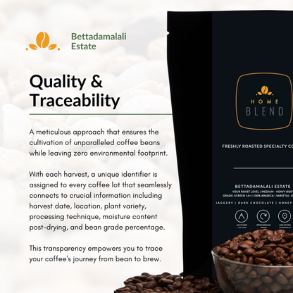 Whole Bean - Bettadamalali Estate - Pack of 250g