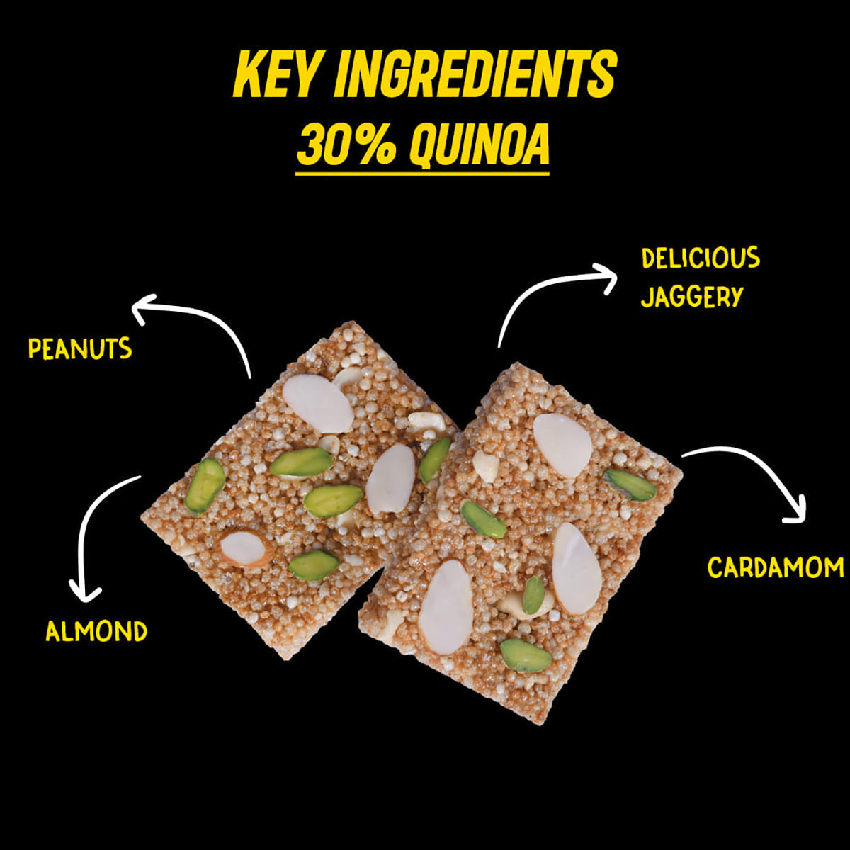 Quinoa Chikki Pack of 2