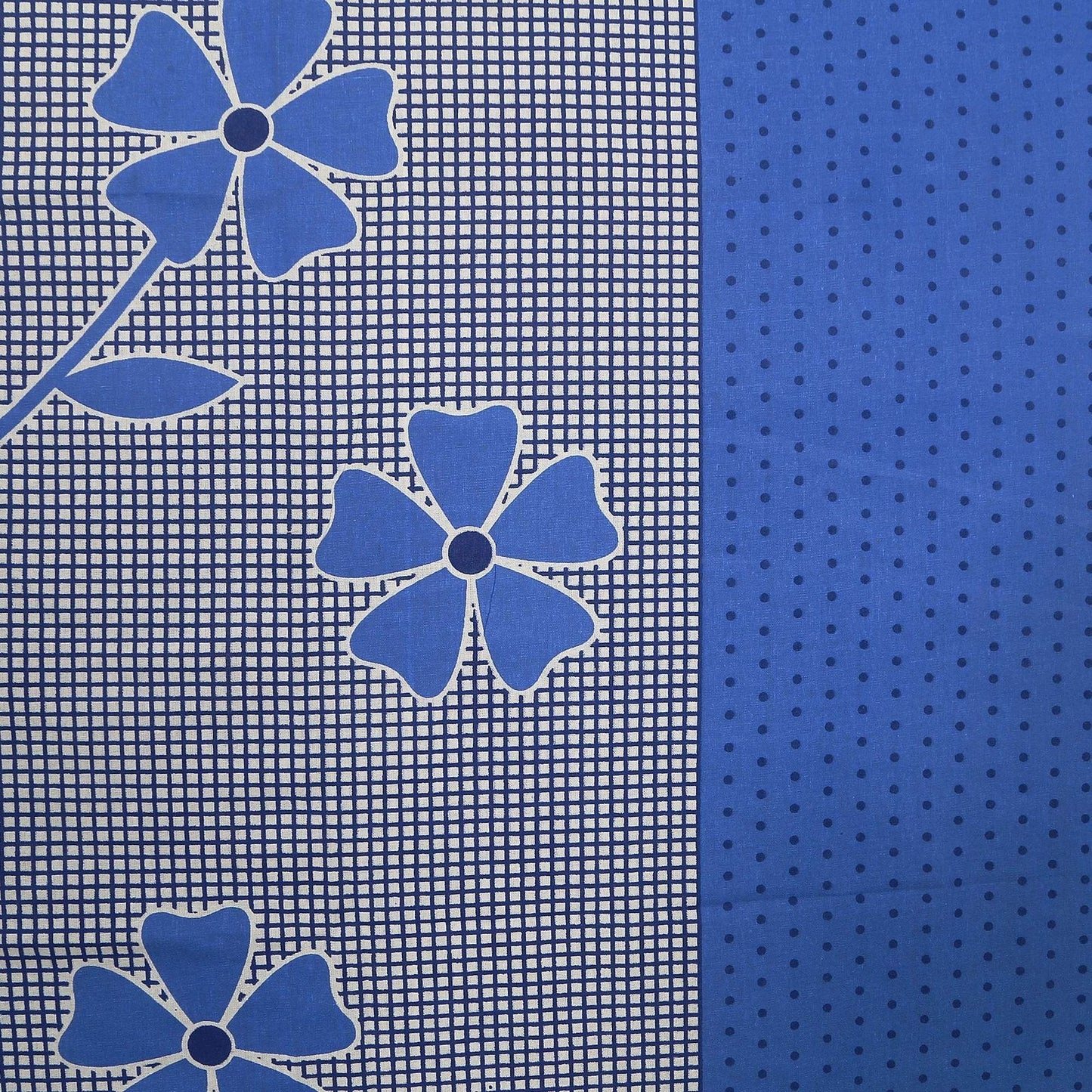 100% Pure Cotton Traditional Printed Bedsheet for Double Bed King Size Bedsheet with 2 Pillow Covers