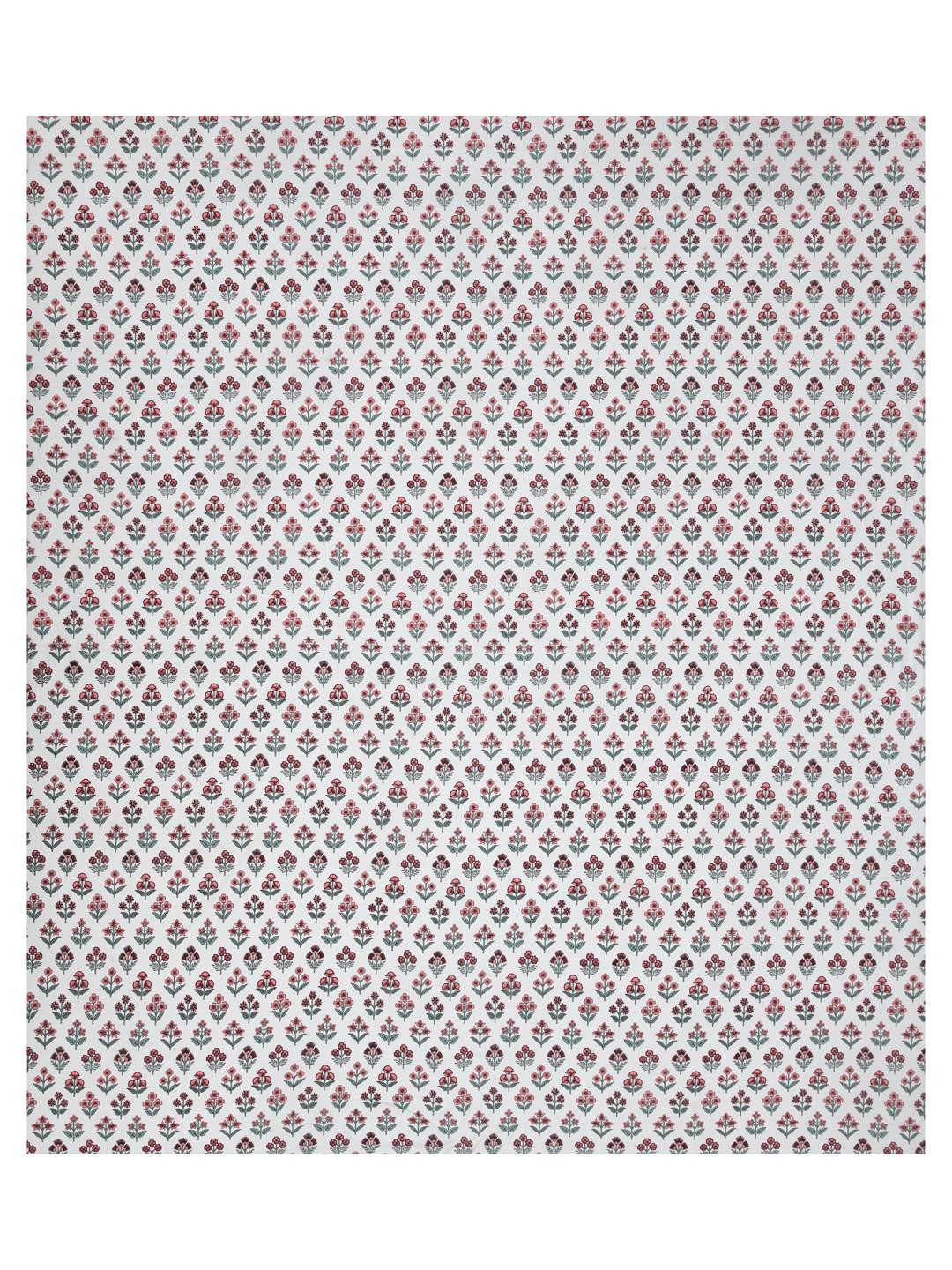 100% Pure Cotton Traditional Printed Bedsheet for Double Bed King Size Bedsheet with 2 Pillow Covers