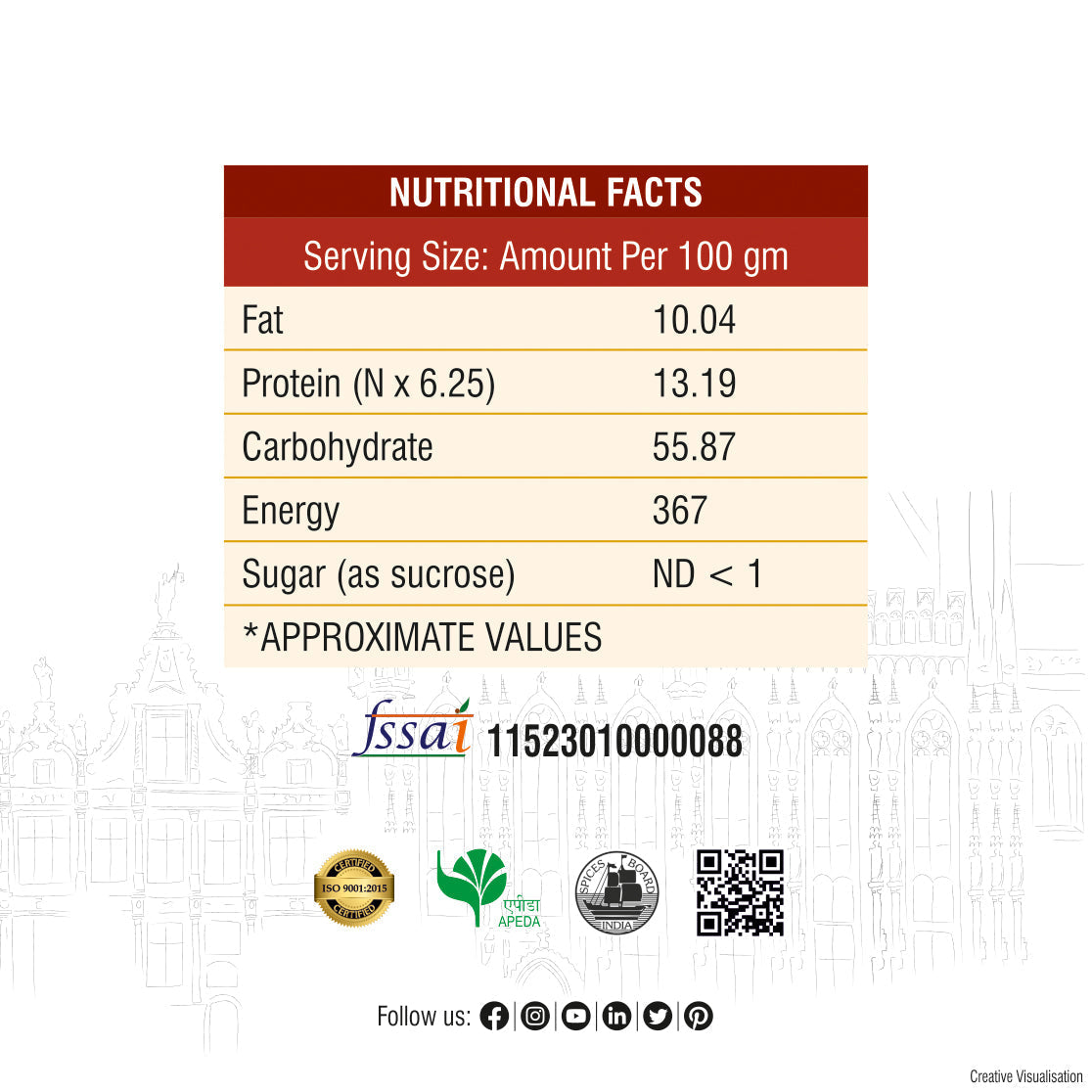 Rajma Masala Powder 1000g ( Pack of 2 x 450g net Each )