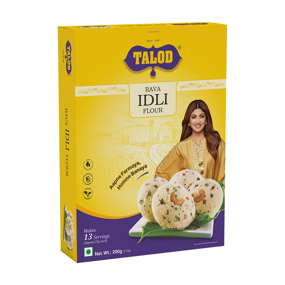 Talod Rava Idli Talod Rava Idli Instant Mix Flour - 200 gms - Veehacart