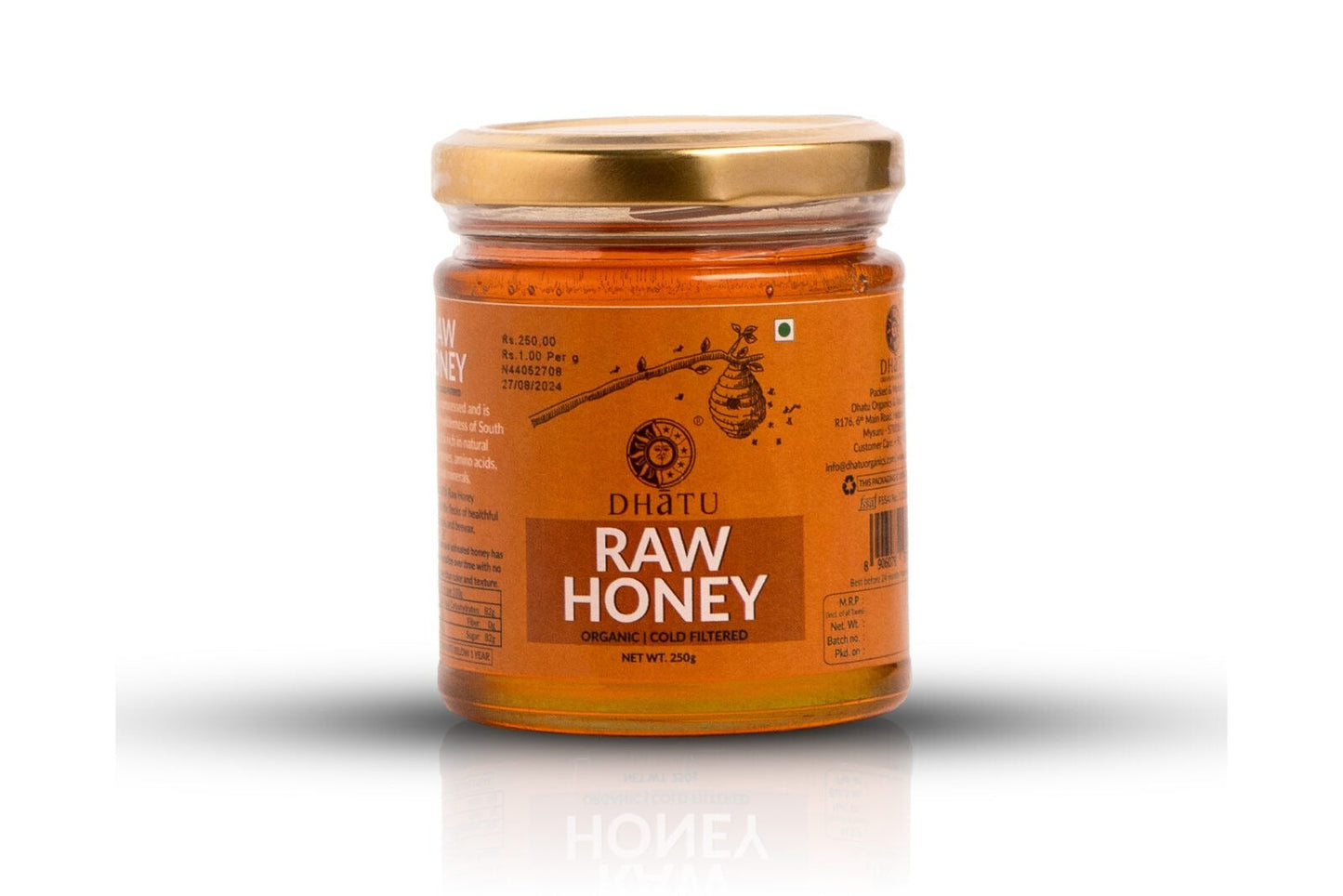 Dhatu Raw Honey - 250 ml