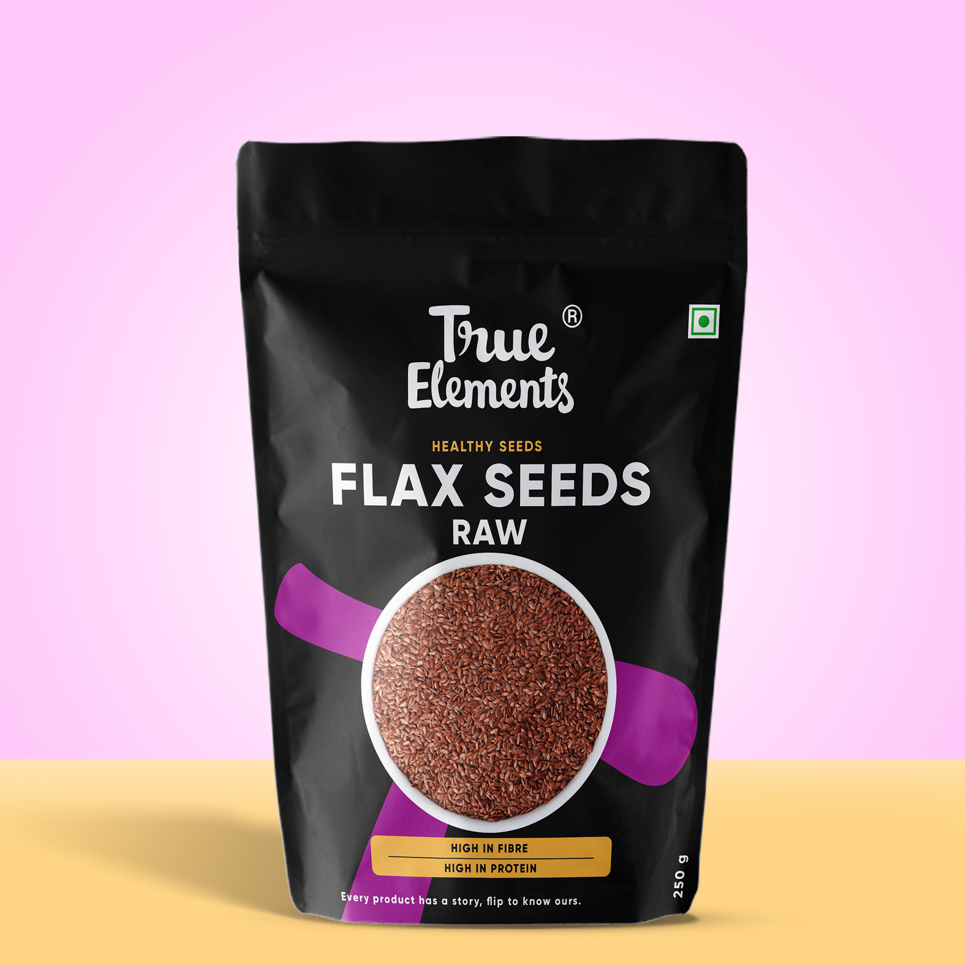 Raw Flax Seeds - Rich in Fibre (25.8g Protein)