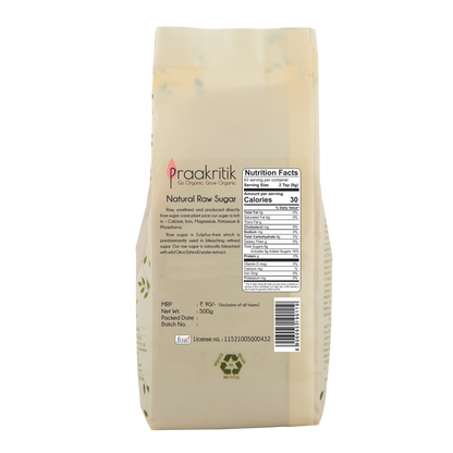Raw Sugar 500g - Natural