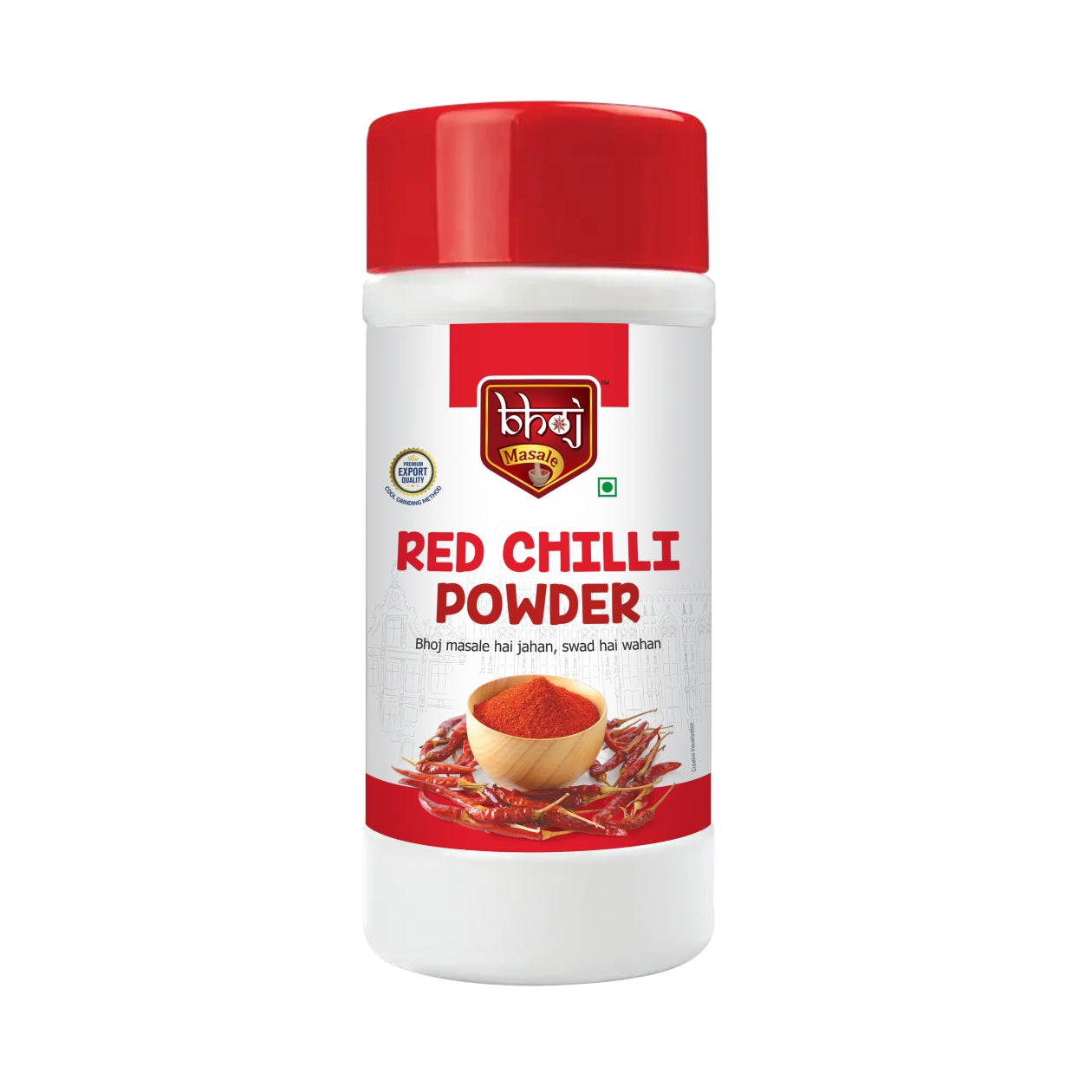 Red Chilli Powder - PET JAR 500g (Net 450g)