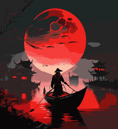 Red Moon Dark Night