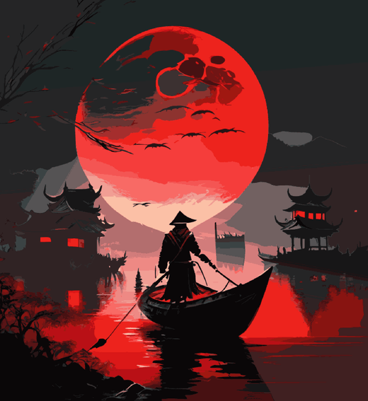 Red Moon Dark Night