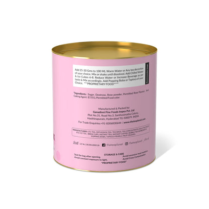 Rose Flower Fruit Bubble Tea Premix