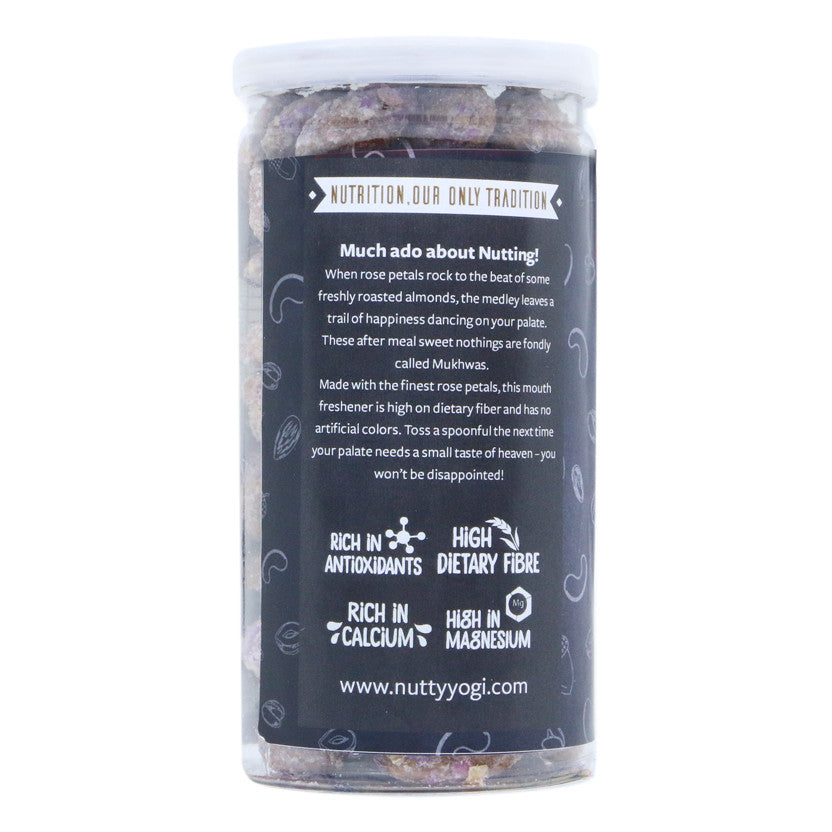 Nutty Yogi Rose Petal Almonds 100g