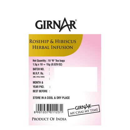 Girnar Rosehip & Hibiscus Herbal Infusion