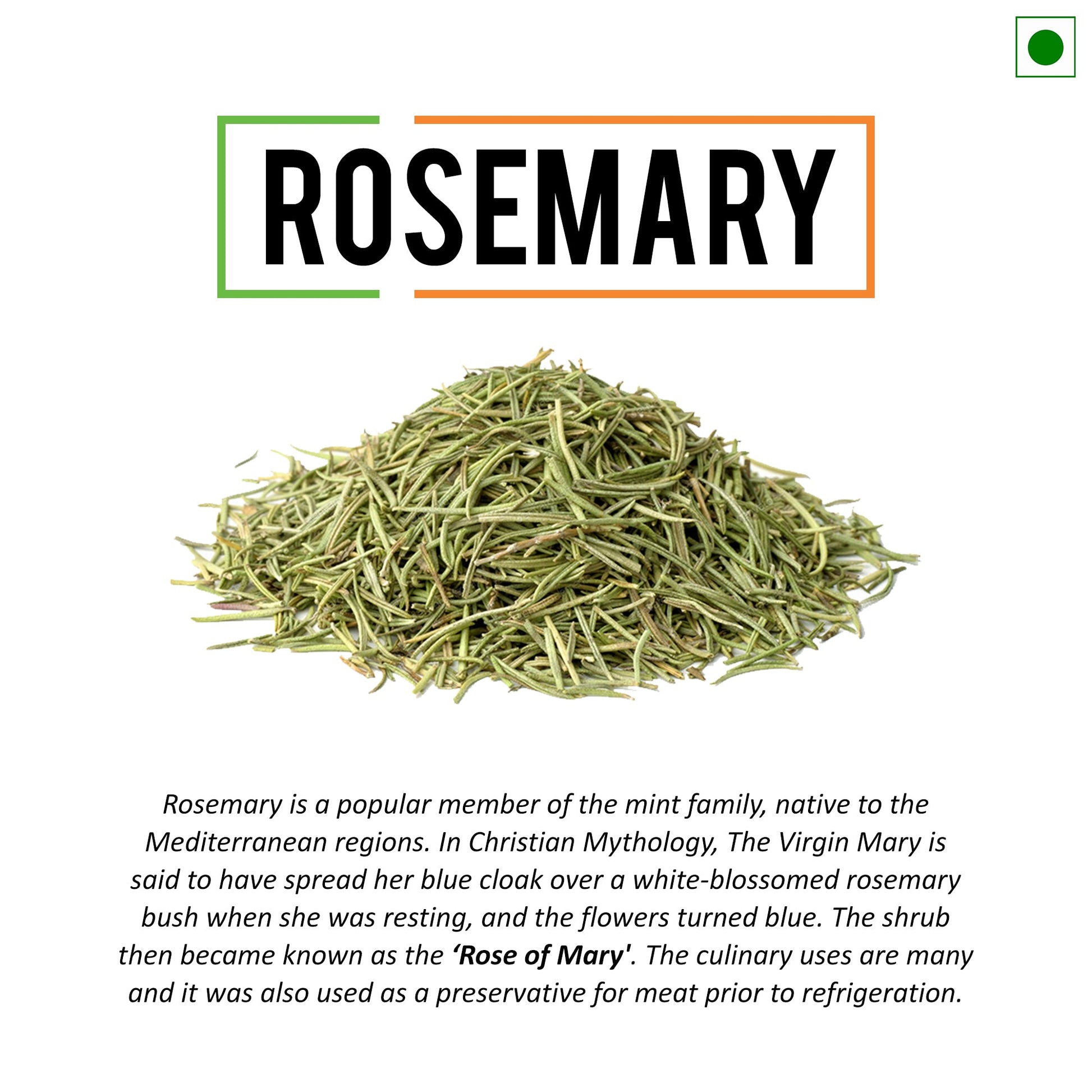 Chef Urbano Rosemary Sprinkler 25 Gms