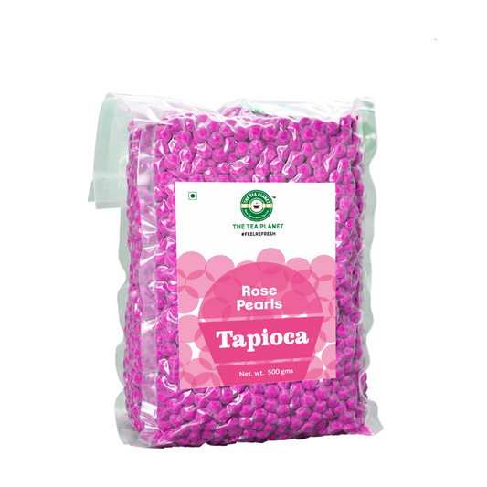Rose Tapioca Pearls - 500 gms