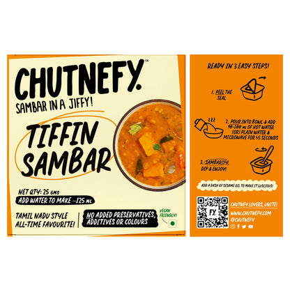 Sidekick - Tiffin Sambar | Trial Pack of 2 | Tamil Nadu Style | Mild