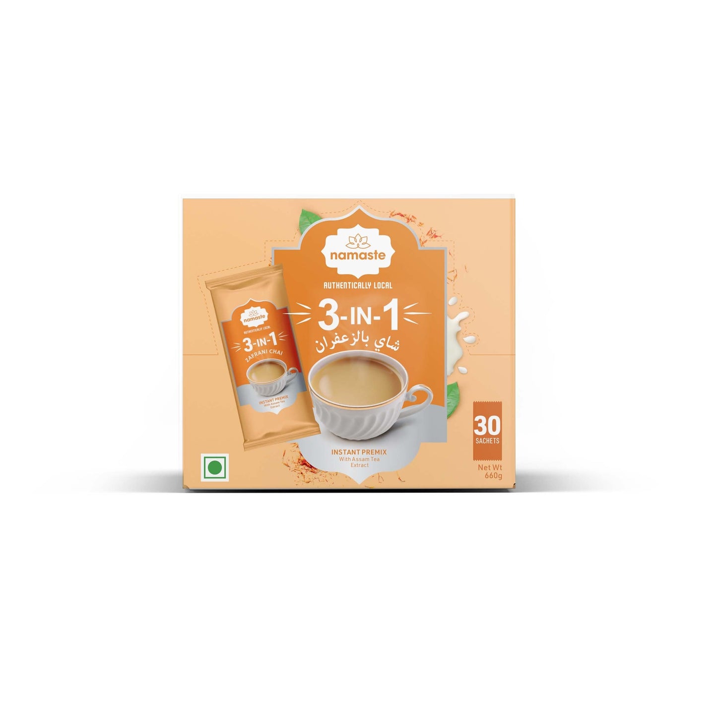 Namaste Chai Zafrani Chai (22g X 30 Sachets) - 660 gms