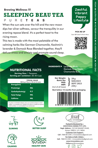 Innoveda Sleeping Beau Tea - 28 gms