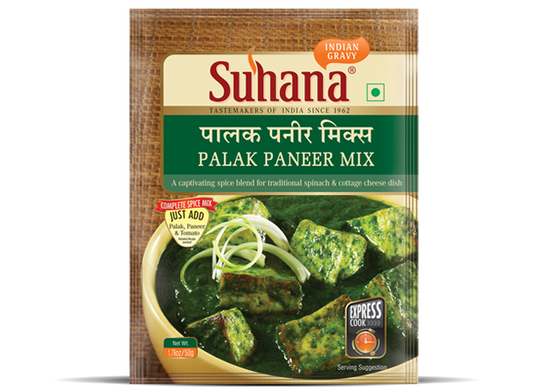 Suhana Palak Paneer Masala Spice Mix Pouch