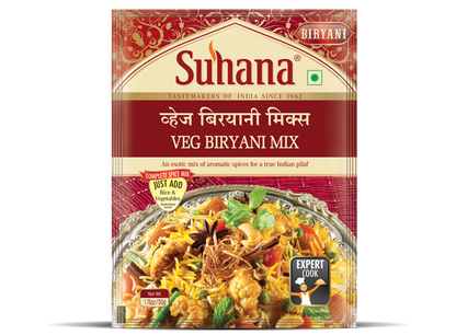 Suhana Veg Biryani Spice Mix Pouch
