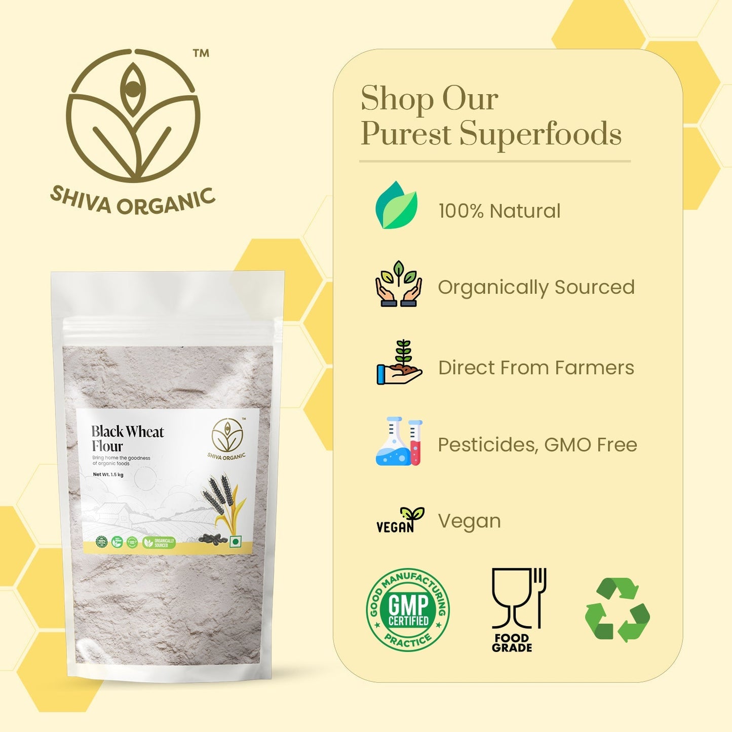 Black Wheat Flour