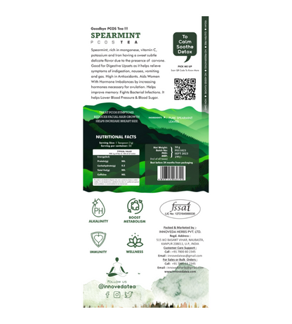 Innoveda Spearmint PCOS Tea