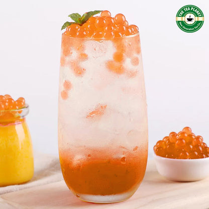 Saffron Popping Boba - 2 kg