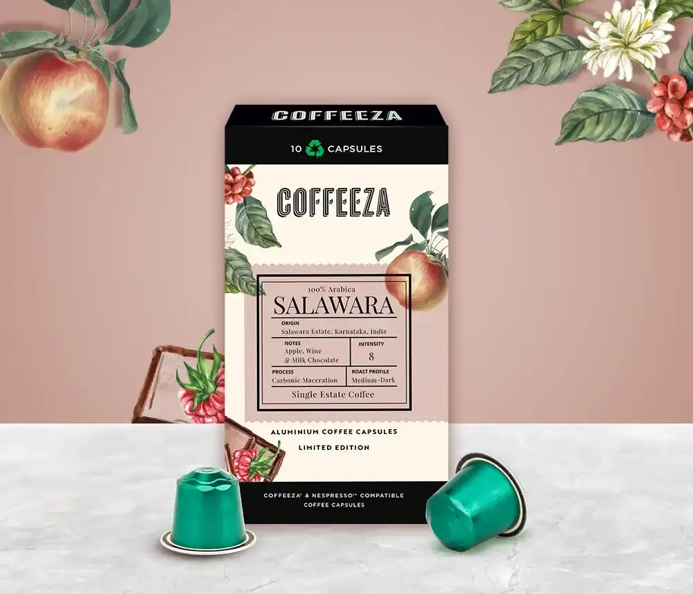 Salawara Single-Estate 100% Arabica Aluminium Coffee Capsules - Specialty Coffee