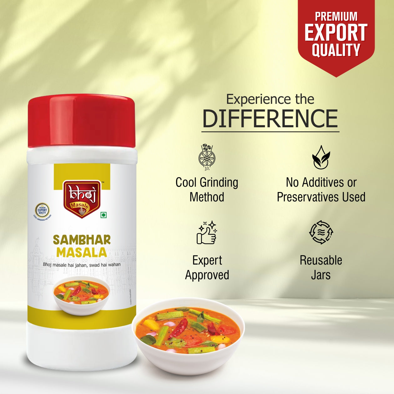 Sambhar Masala -PET JAR 500g (Net 450g)