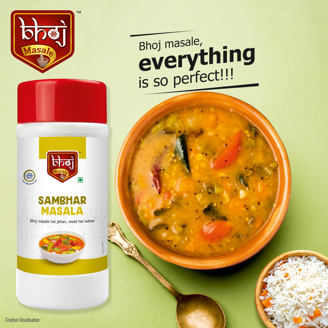 Sambhar Masala Combo 1000g ( Pack of 2 x 450g net Each )