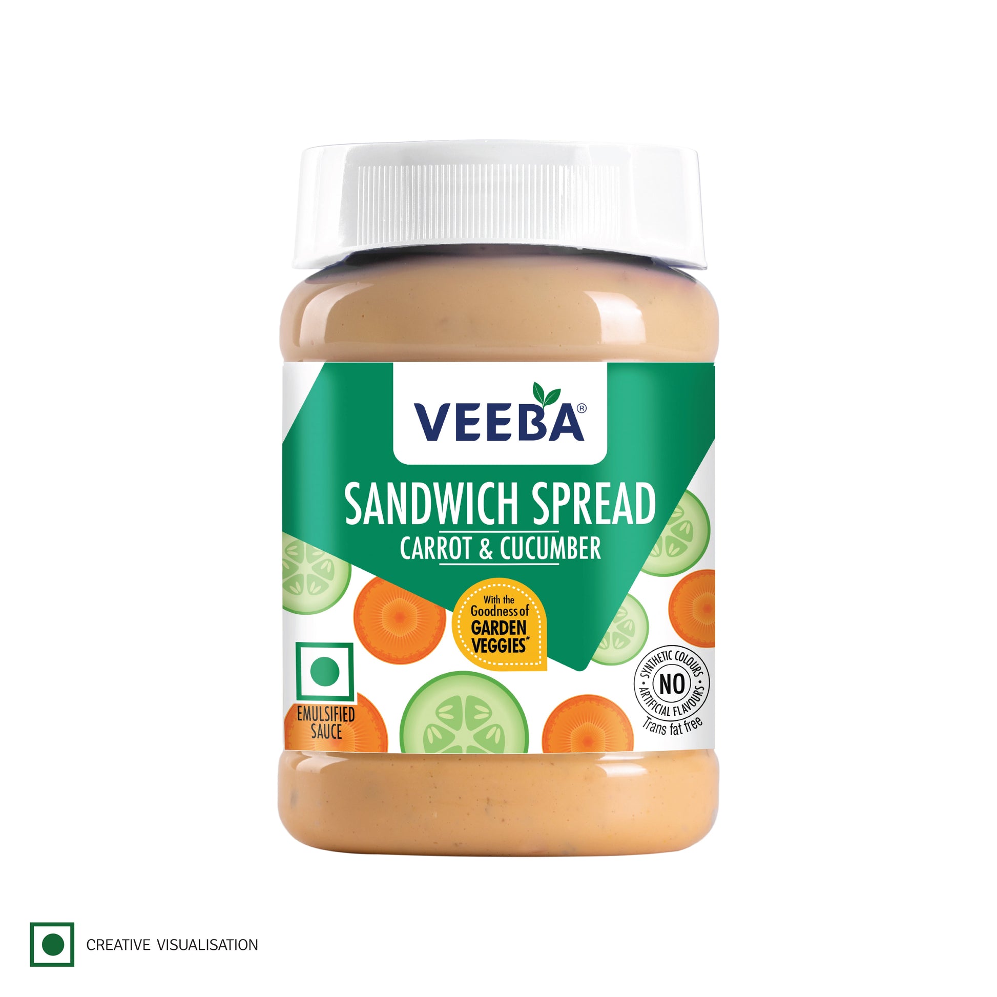 VEEBA SANDWICH SPREAD CARROT & CUCUMBER (250G)