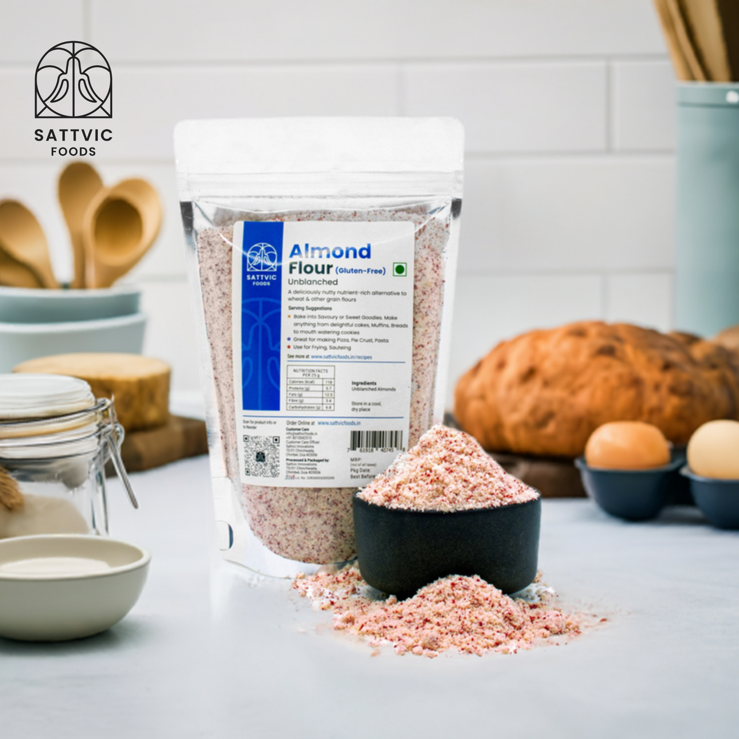 Unblanched Almond Flour