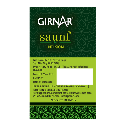 Girnar Saunf Infusion