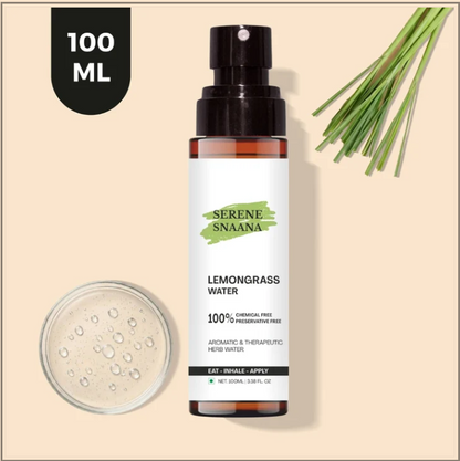 Snaana Lemongrass Water