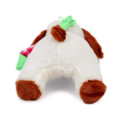 Tickles Adroable Lying Dog with Baby Stuffed Soft Plush Animal Toy 20 cm