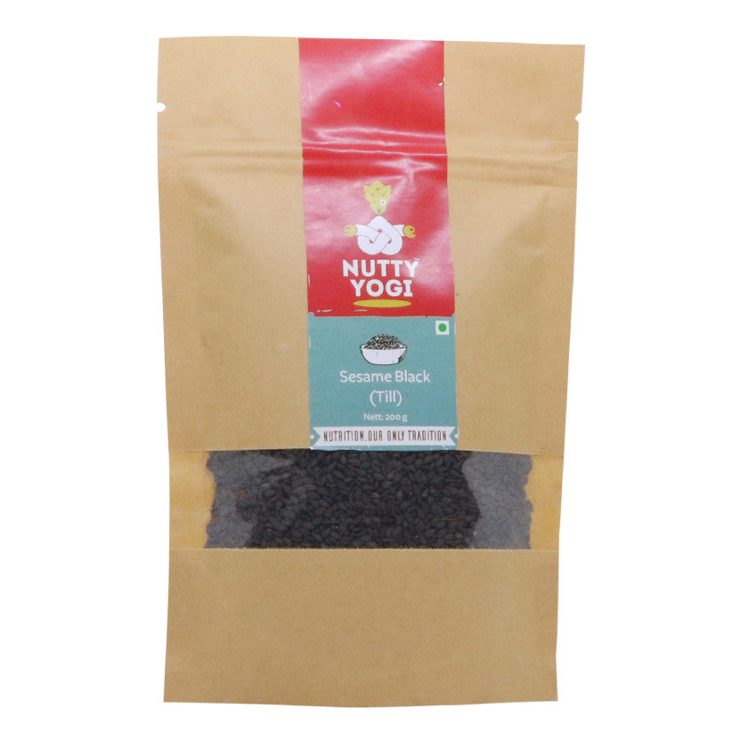 Nutty Yogi Organic Sesame Black / Til
