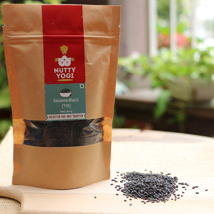 Nutty Yogi Organic Sesame Black / Til