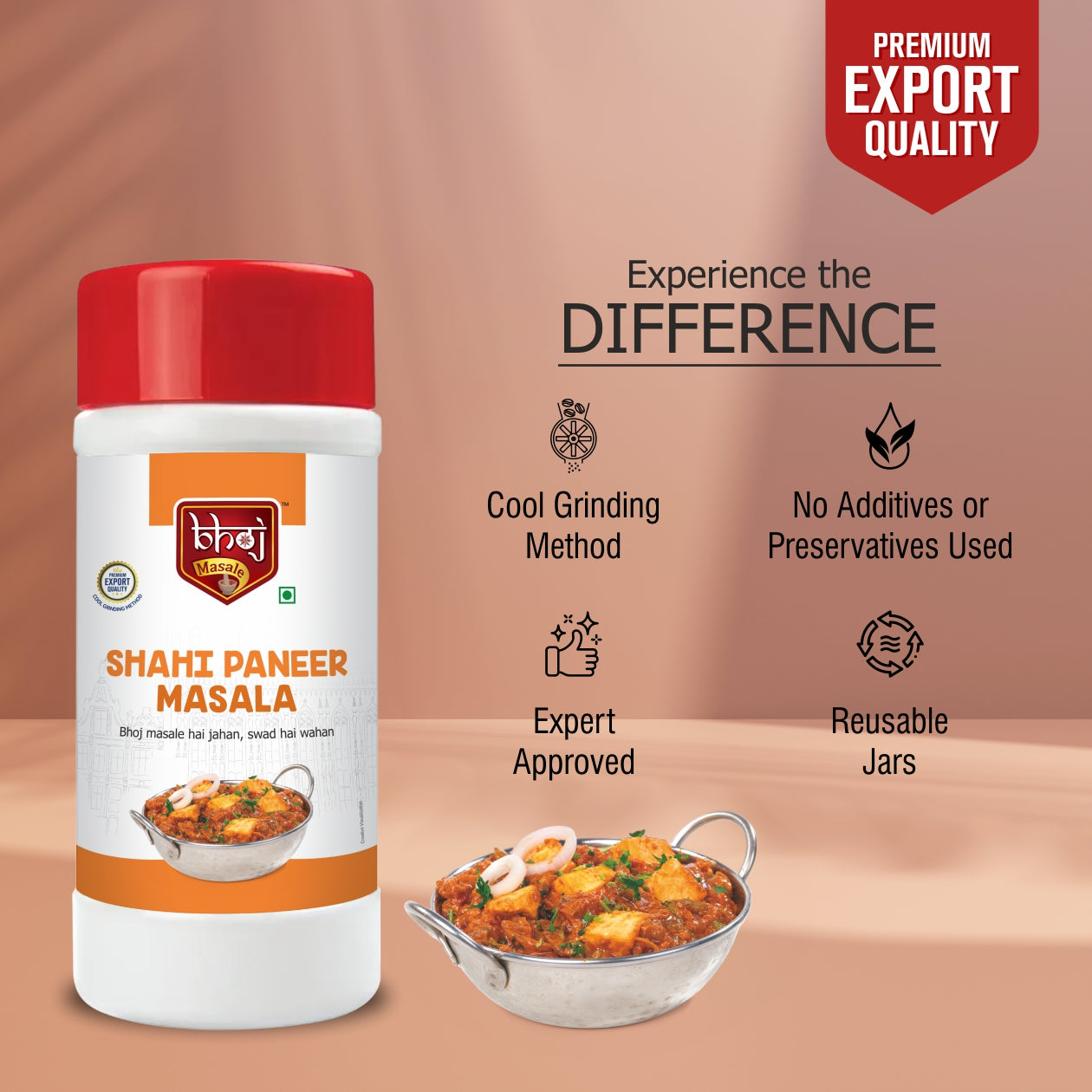 Shahi Paneer Masala - PET JAR 500g (Net 450g)