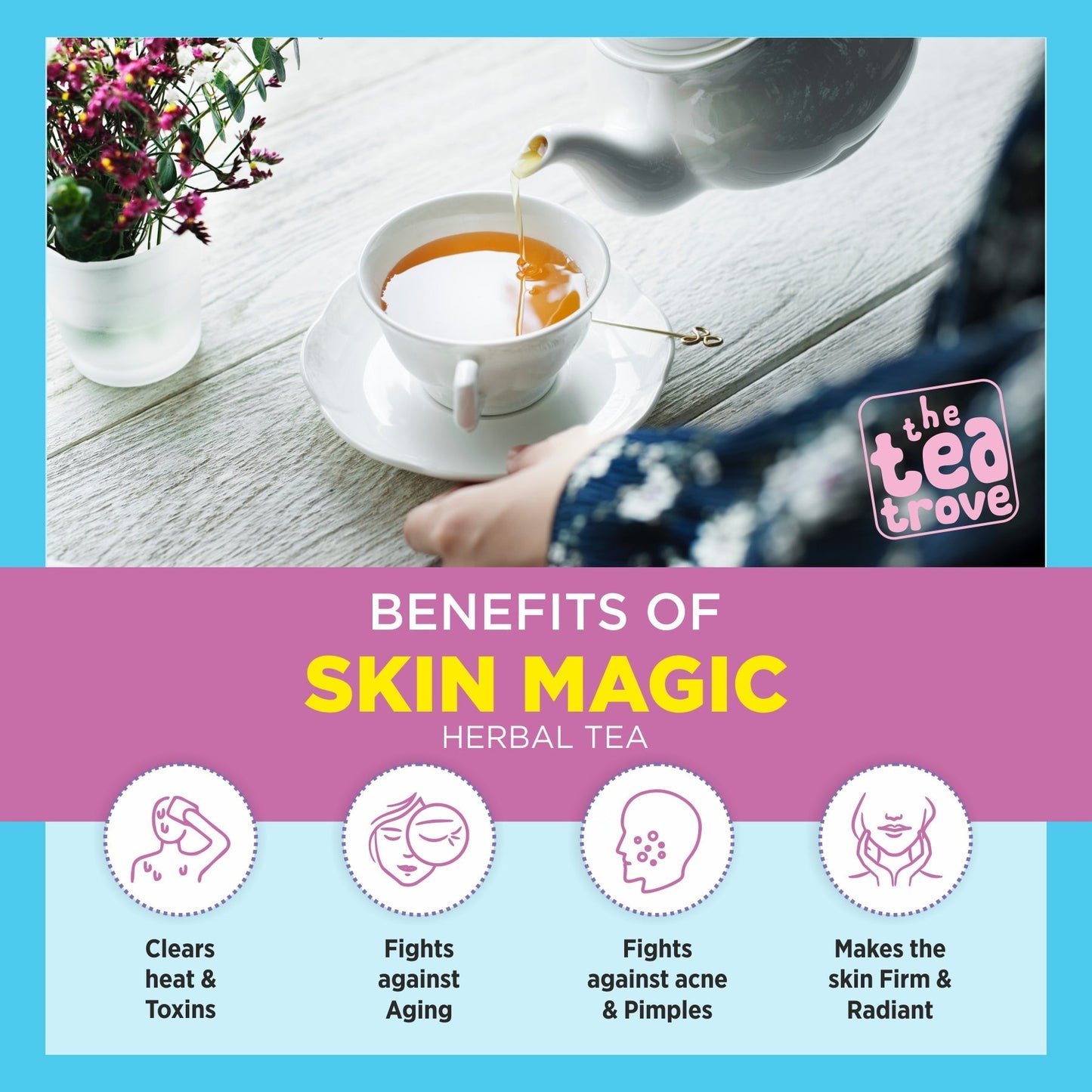 Skin Magic Herbal Tea (50 g / 25 Cups)
