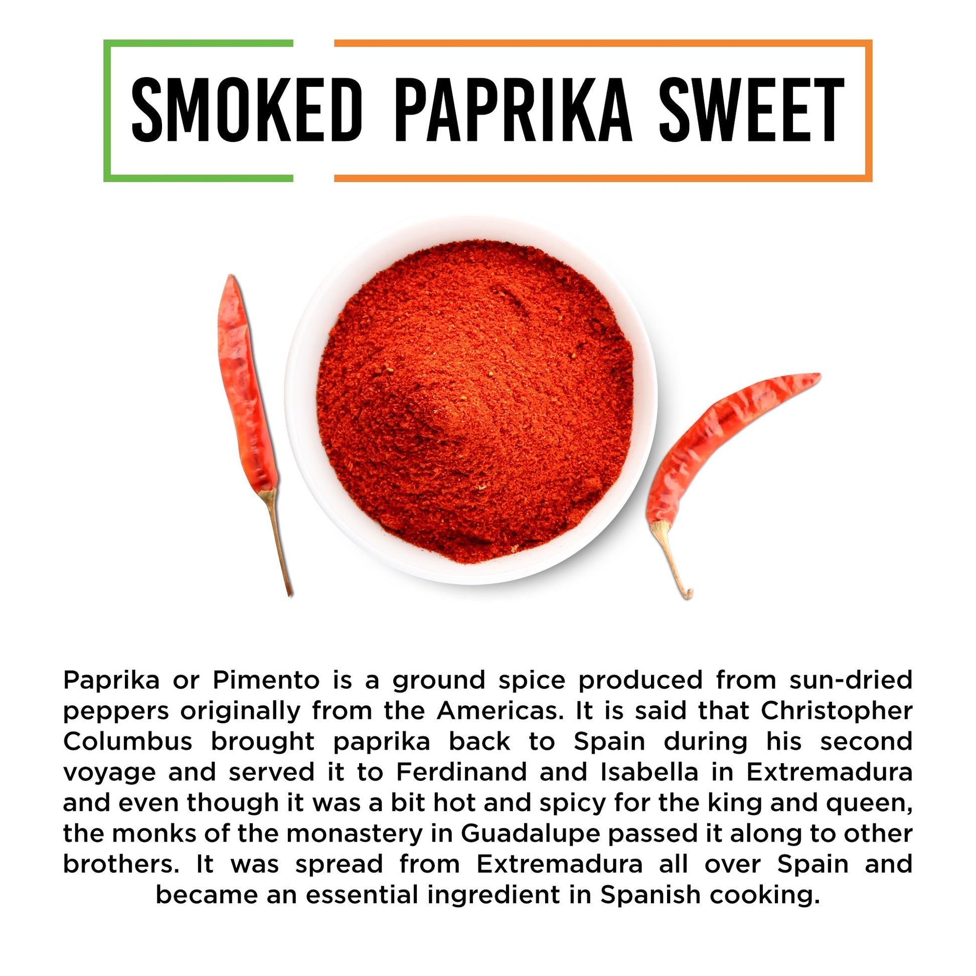 Chef Urbano Smoked Paprika Sweet 50g