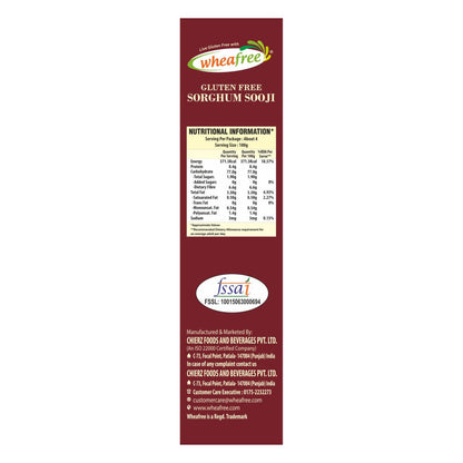 Gluten Free Sorghum Sooji (400g)