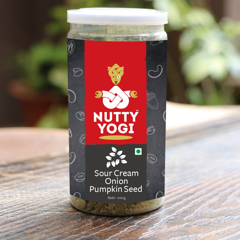 Nutty Yogi Sour Cream Onion Pumpkin Seeds