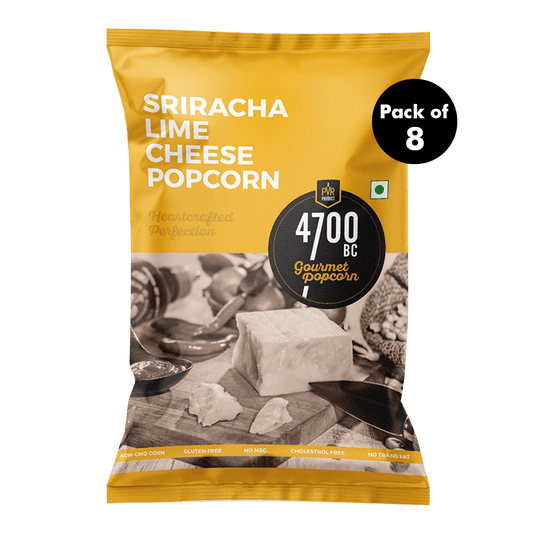 Sriracha Lime Cheese Popcorn, Pouch (Pack of 8, 75g)
