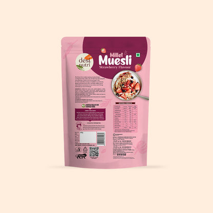 Millet Muesli Strawberry Flavour - 625g