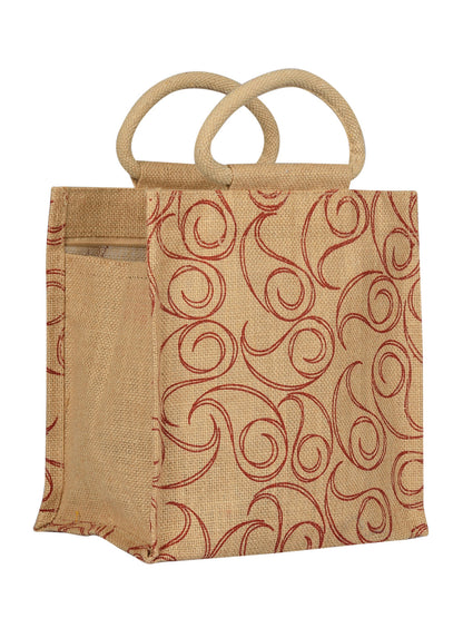 Jute Cottage All Over Zipper Lunch