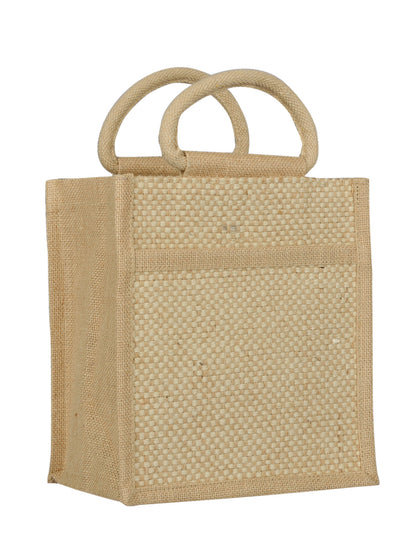 Jute Cottage Mat Weave Lunch Zipper