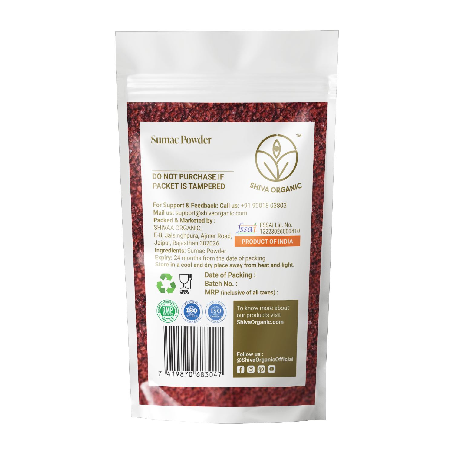 Sumac Powder