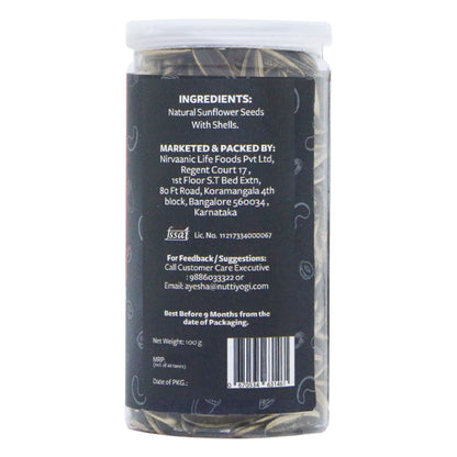 Nutty Yogi Sunflower Seeds with Shell