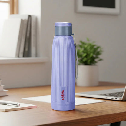 Borosil Larah Lava Fluted PU Thermoware Bottle 700ml