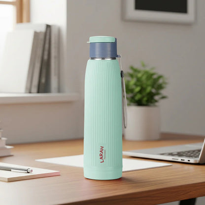 Borosil Larah Lava Fluted PU Thermoware Bottle 700ml